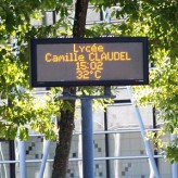 Panneau affichage à led