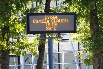 Panneau affichage à led